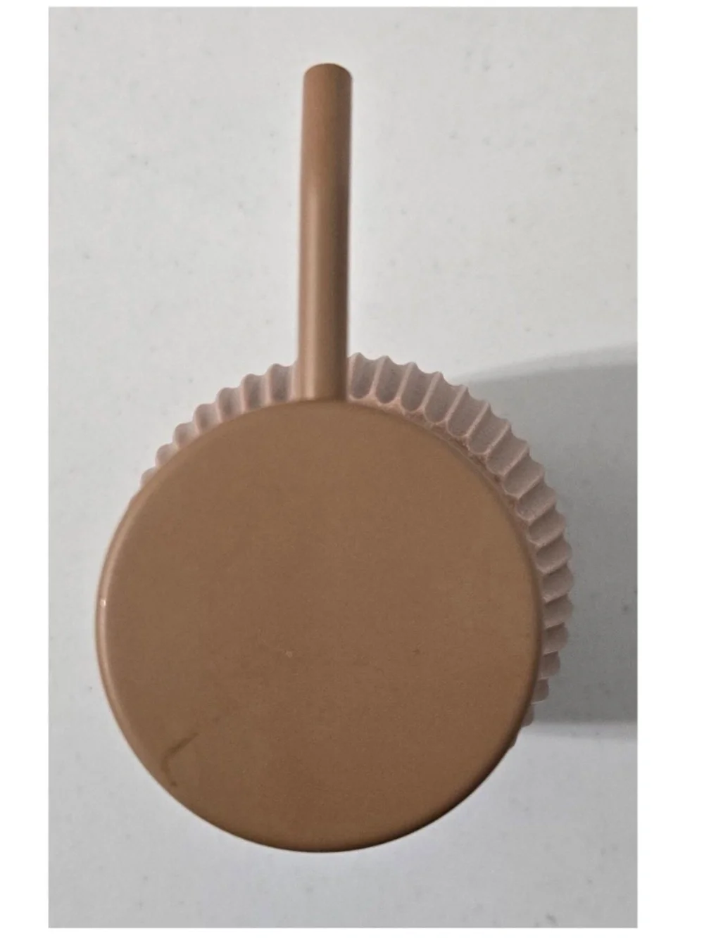 New Room & Retreat Soap Pump Cylinder Home Bathroom Kitchen Brown NWT